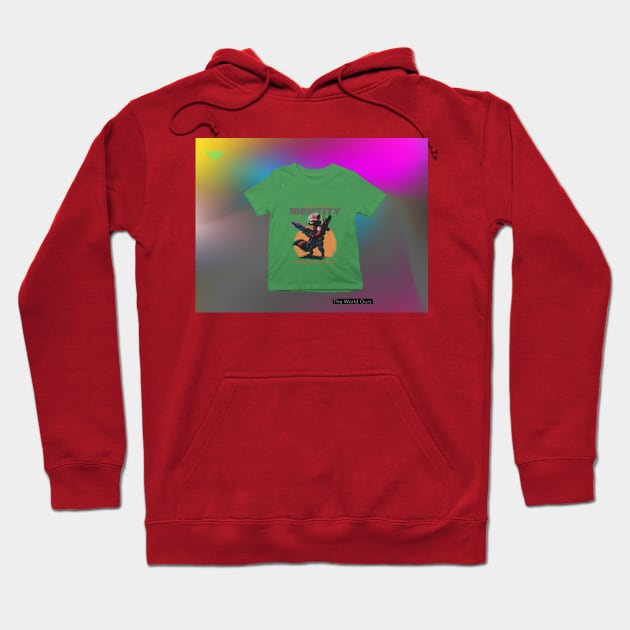 Cat Reborne Hoodie by Pod11 Prints